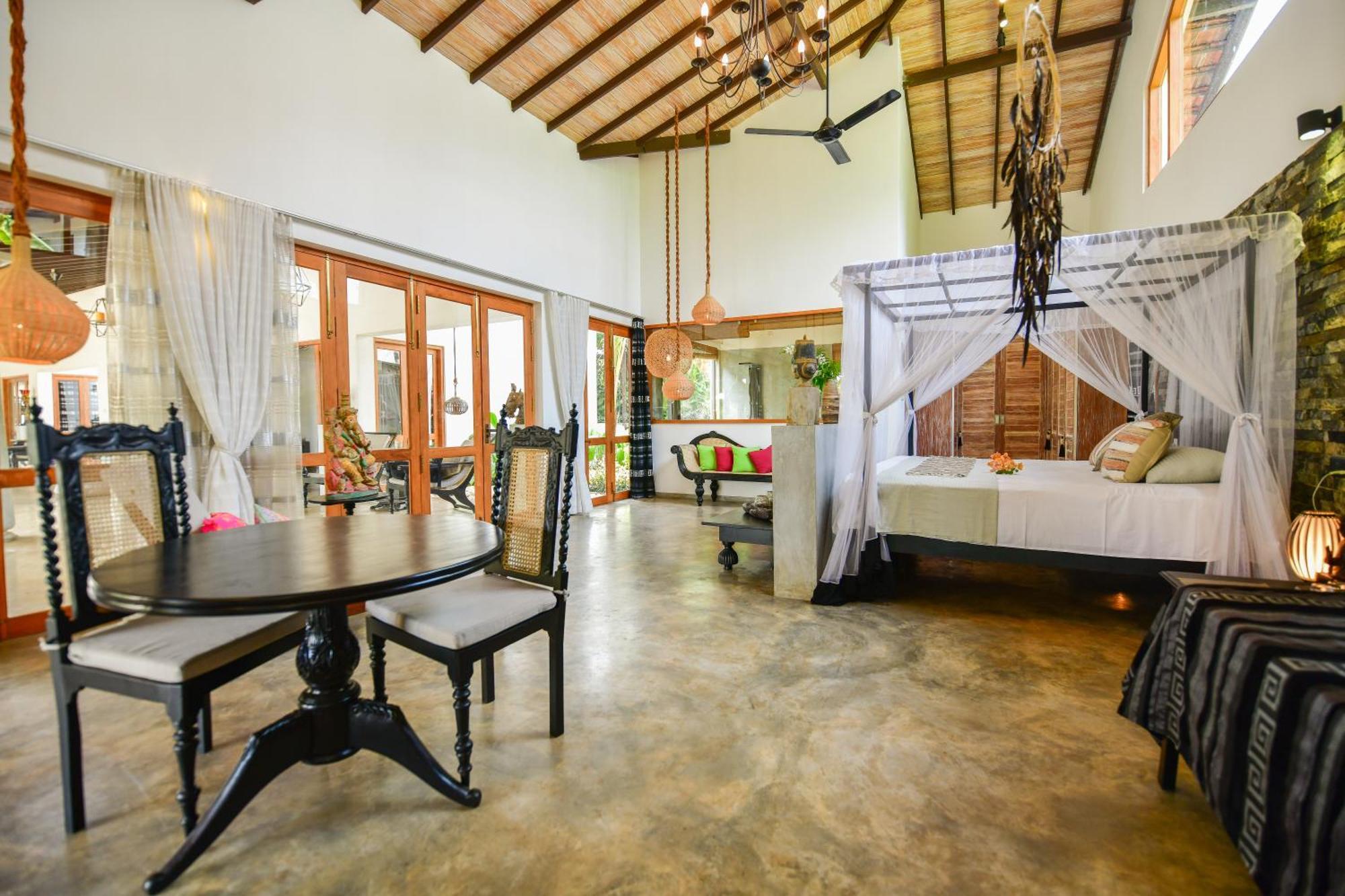 Tropical House - Jungleside Villa Hikkaduwa Oda fotoğraf