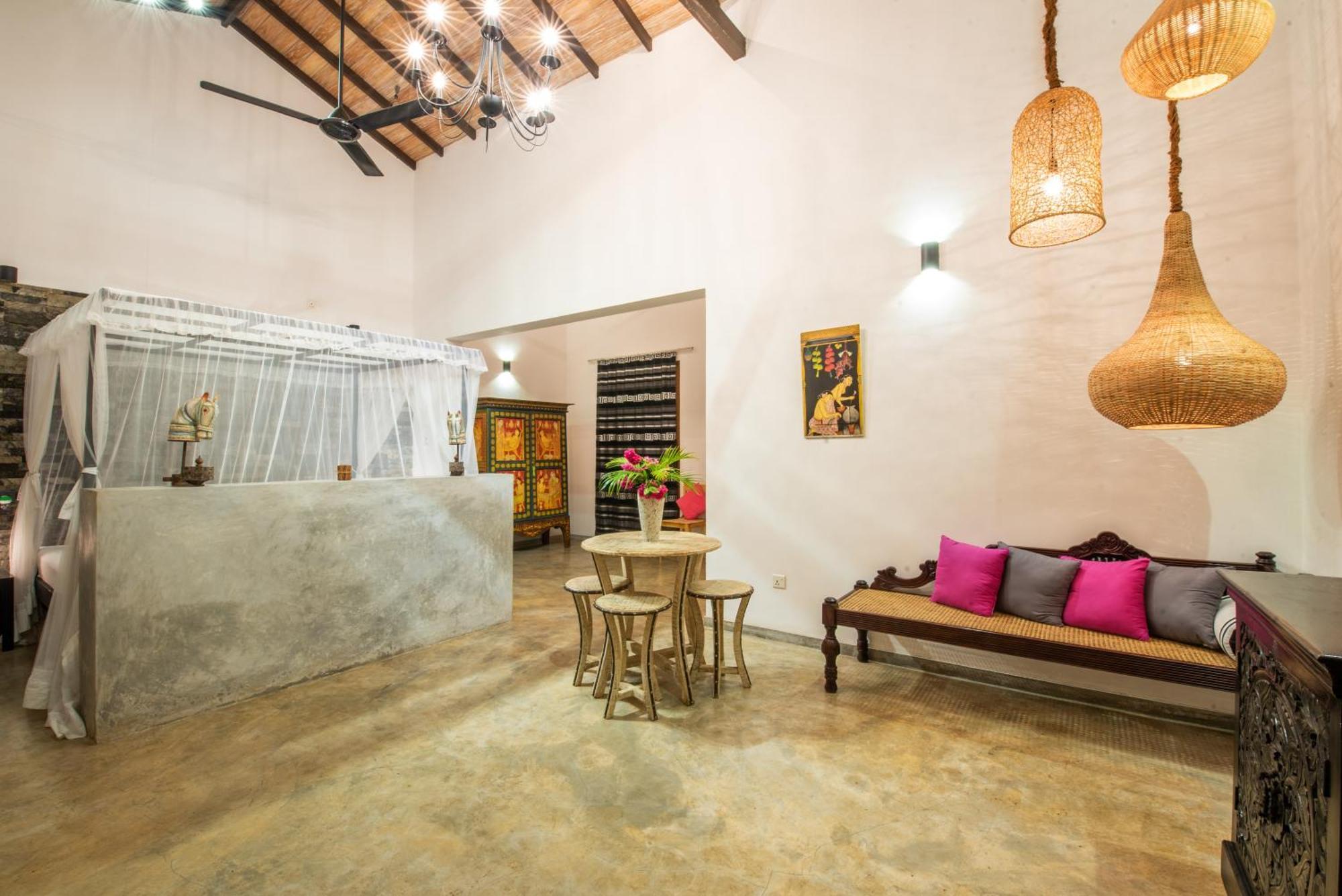 Tropical House - Jungleside Villa Hikkaduwa Oda fotoğraf